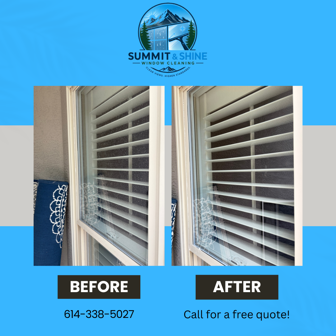 Before and after window cleaning example 2